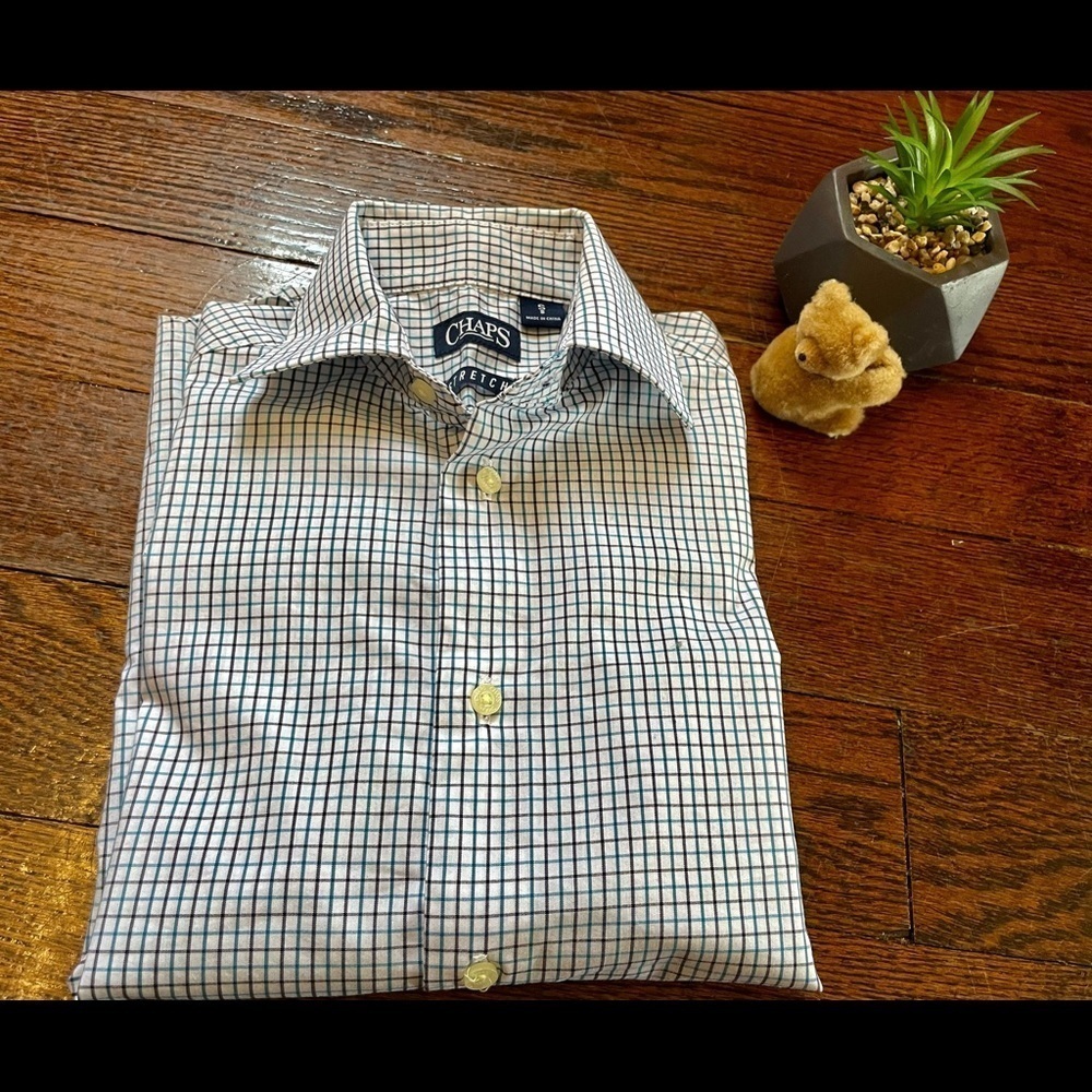 NWOT  Chaps button down shirt for boy size 8